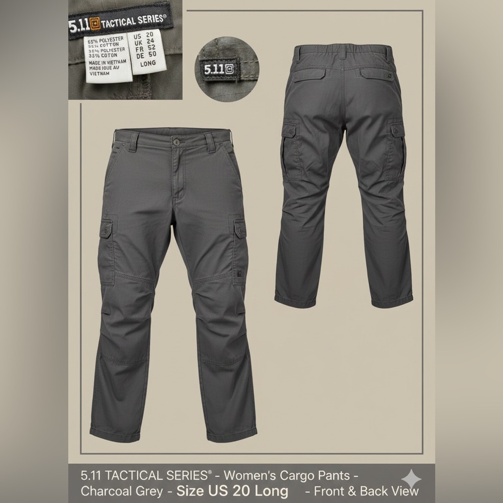 5.11 Tactical Women’s Gray Cargo Pants